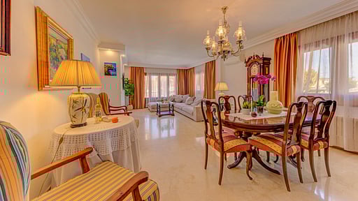 Beach Villa Catalina Dining area