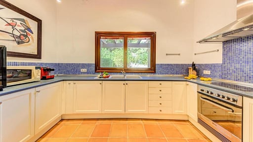 Beach Villa Margot Kitchen