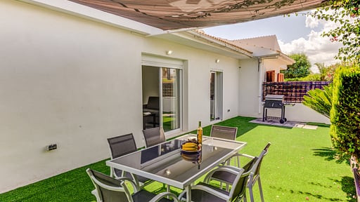 Beach Villa Ribot I Terrasse