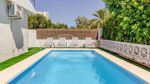 Beach Villa Ribot I Piscine