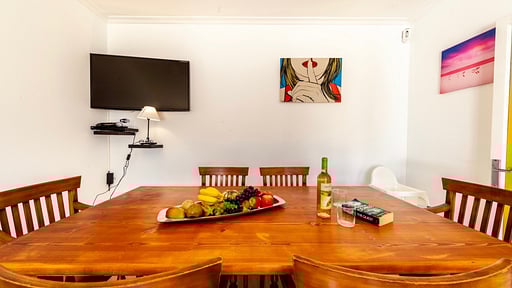 Beach Villa Ribot II Dining area