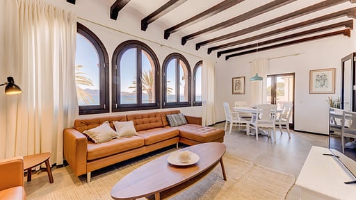 Beach Villa Silver Living room