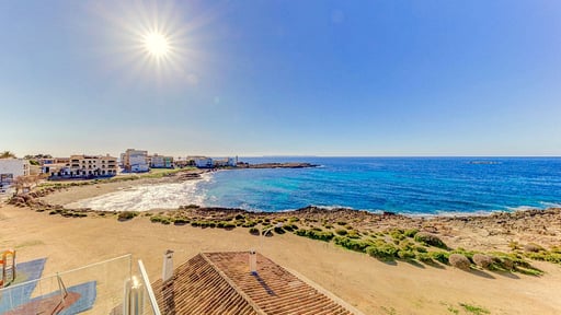 Beachfront Apartment Migjorn Cel Beach