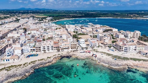 Beachfront Apartment Migjorn Playa Beach