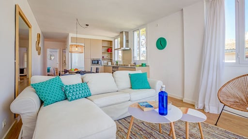 Beachfront Apartment Sivella Living room