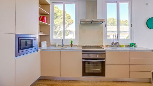 Beachfront Apartment Sivella Kitchen