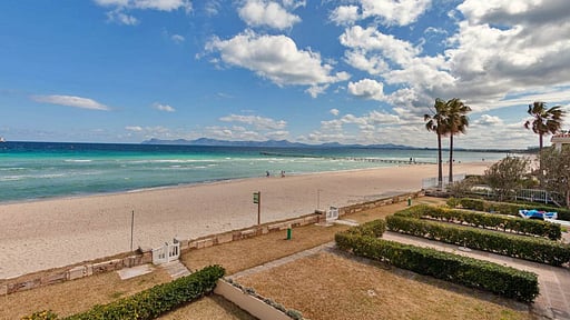 Beachfront Villa Socias Playa Beach