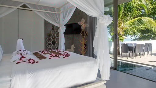 Bella Samui Beach Villa Dormitorio 1