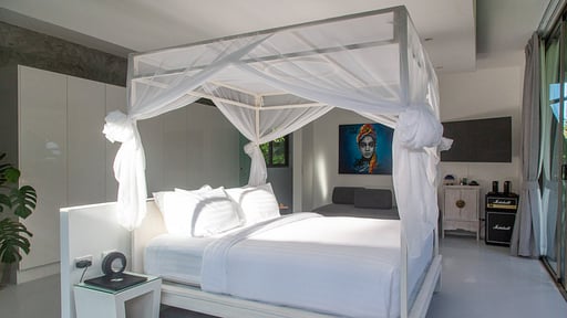 Bella Samui Beach Villa Dormitorio 2