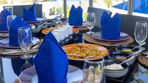 Bella Samui Beach Villa Zona de comedor