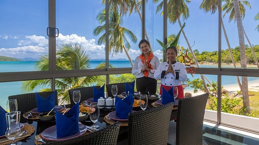 Bella Samui Beach Villa Zona de comedor