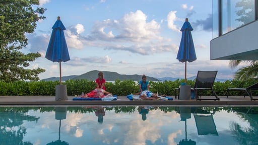 Bella Samui Beach Villa Piscina