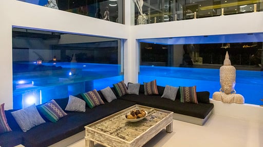 Bella Samui Beach Villa Salón