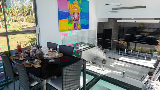 Bella Samui Beach Villa Zona de comedor