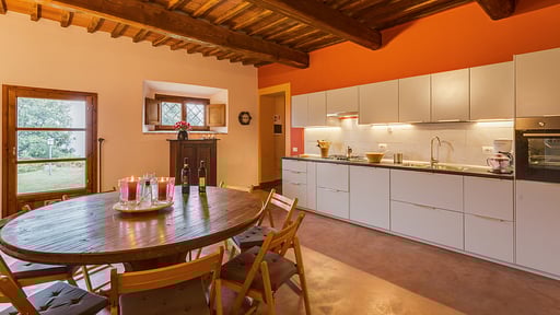 Villa Belvedere Dining area