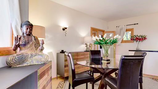 Villa Bendinat Golf Dining area