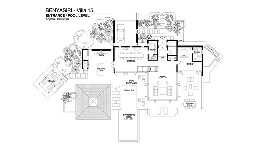 Villa Benyasiri Floor plan