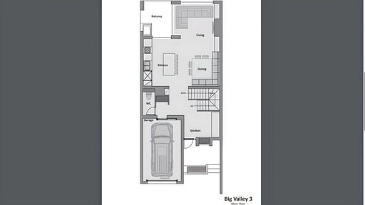 Big Valley 3 Floor plan