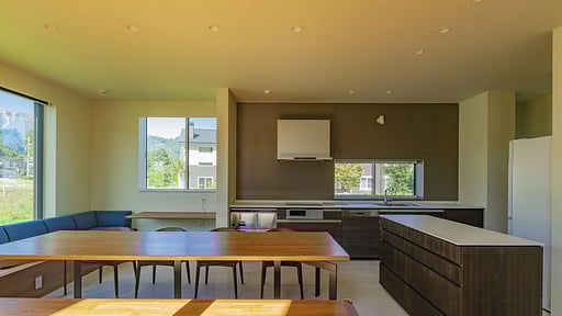 BiKei Chalet Dining area