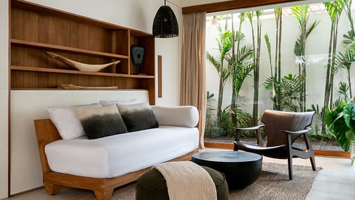 Bisma Eight 1 Bedroom Villa Living room