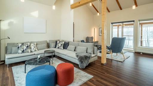 Blue Heron Chalet Living room