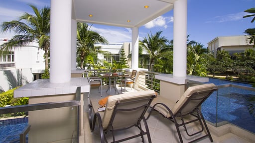 Blue Lagoon Villa 2 Terras/Veranda