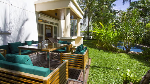 Blue Lagoon Villa 2 Terras/Veranda