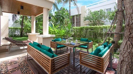 Blue Lagoon Villa 2 Terras/Veranda