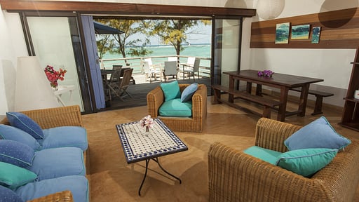 Blue Moon Villa Wohnbereich