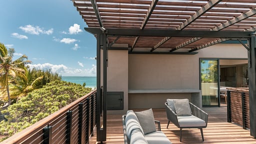 Blue Nest Penthouse Terrasse/Veranda