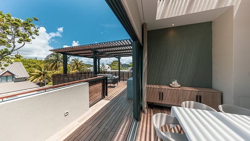 Blue Nest Penthouse Terrasse/Veranda