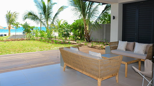 Blue Nest Premium Apartment Terras/Veranda