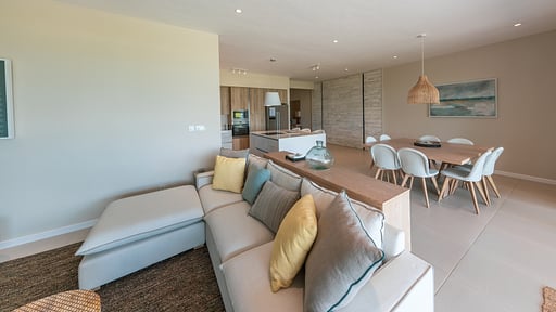 Blue Nest Premium Apartment Woonkamer