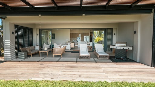 Blue Nest Premium Apartment Terras/Veranda
