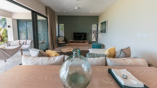 Blue Nest Premium Apartment Woonkamer