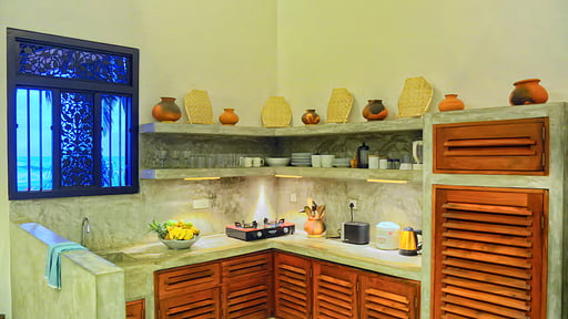 Blue Parrot Beach Villa Kitchen