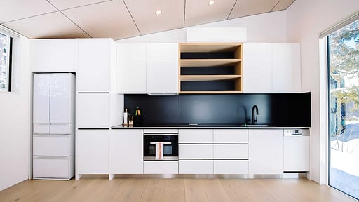 Blue River Chalet Kitchen