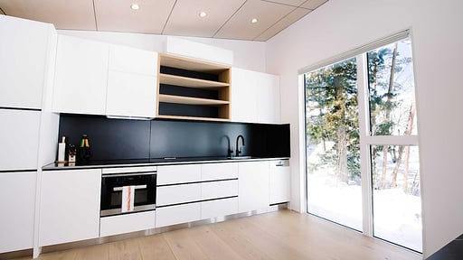 Blue River Chalet Kitchen