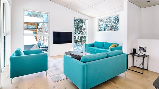 Blue River Chalet Living room