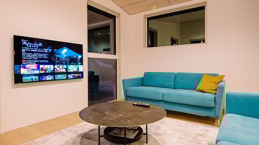 Blue River Chalet Living room