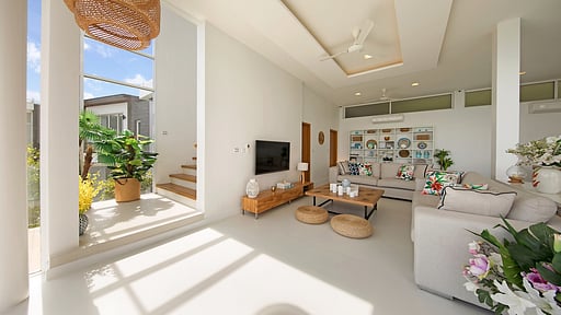 Blue Sea Villa Living room