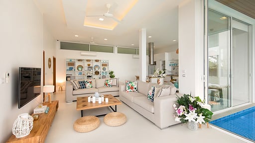 Blue Sea Villa Living room