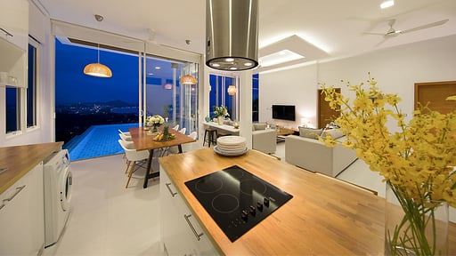 Blue Sea Villa Kitchen