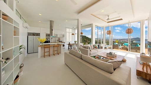 Blue Sea Villa Living room