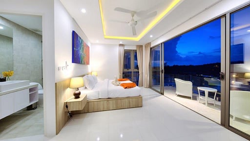 Villa Blue Sky Schlafzimmer 1