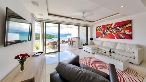 Villa Blue Sky Wohnbereich