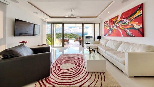 Villa Blue Sky Wohnbereich