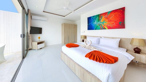 Villa Blue Sky Schlafzimmer 1