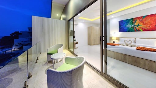 Villa Blue Sky Schlafzimmer 1