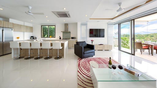 Villa Blue Sky Wohnbereich